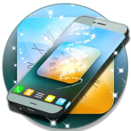 Magic Live Wallpaper Clock أيقونة