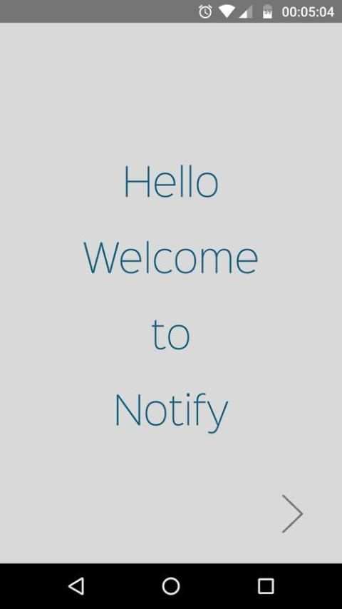 Notify NEWS 1 تصوير الشاشة