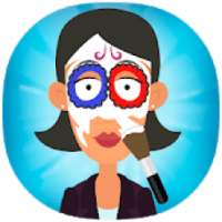 Face Paint !! Mask Off !