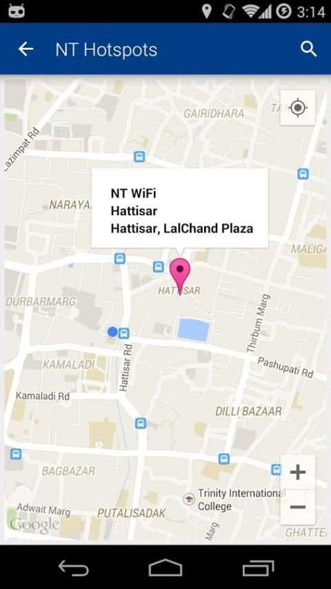 NT Hotspot Locator 3 تصوير الشاشة