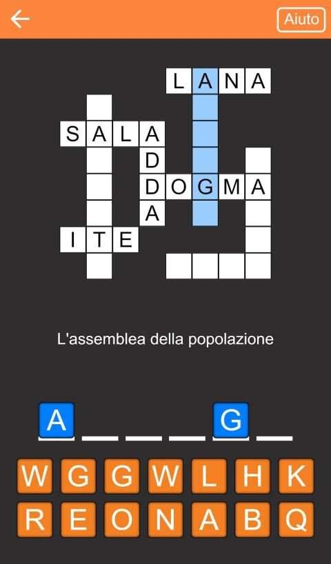 Cruciverba gratis Italiano screenshot 2