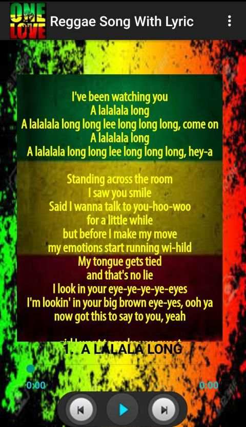 Reggae Music Offline With Lyric screenshot 3