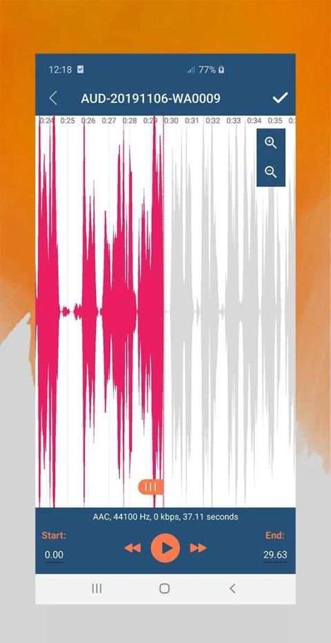 Audio MP3 Cutter ( Merge Audio / Video Trimmer ) screenshot 2