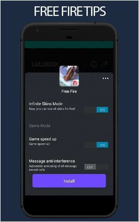Speed Up LuluBox ML & FF Skin Guide For IMLS screenshot 4