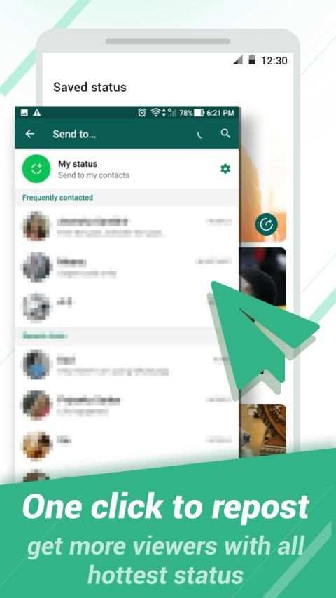 Wastatus - status saver, download status screenshot 1