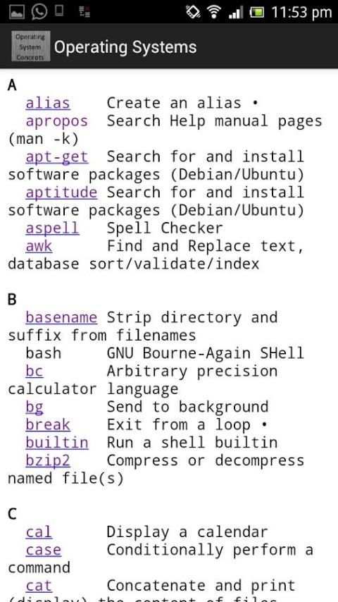 Operating Systems Concepts скриншот 4