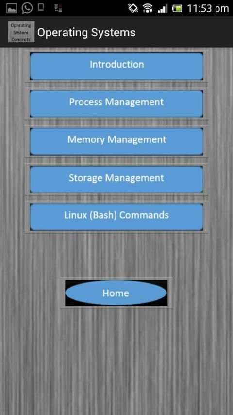 Operating Systems Concepts скриншот 8