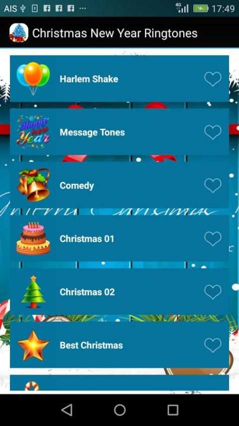 MeryChristmas NewYear Ringtone screenshot 5