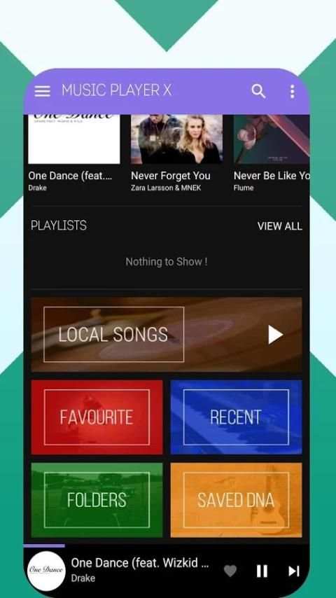Music Player X 3 تصوير الشاشة
