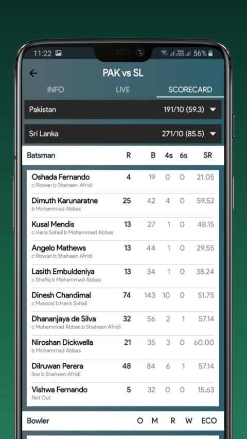CricBust- Live Line & Cricket Scores screenshot 3