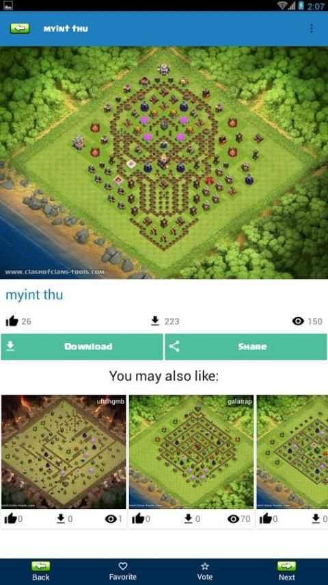 Maps for Clash of Clans screenshot 4