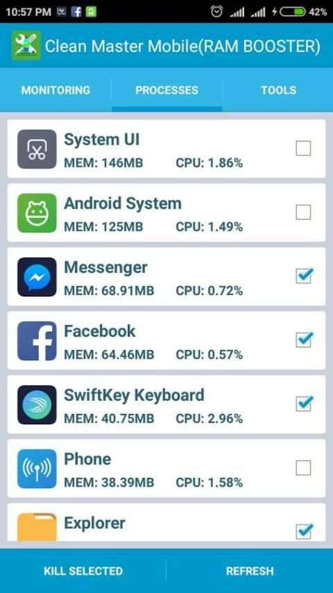 Clean Master Mobile 4 تصوير الشاشة