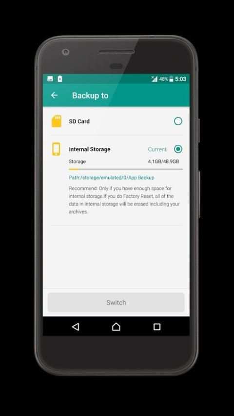 Apps Backup screenshot 3