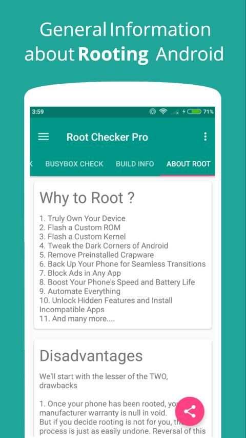 Root Checker screenshot 2