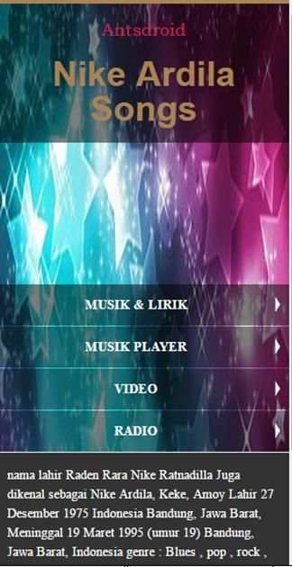 MP3 Nike Ardila Smule + bigo screenshot 5