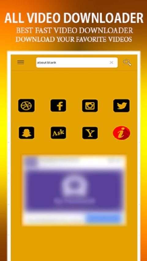 All Video Downloader - Play Tube स्क्रीनशॉट 1