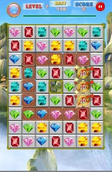 Diamond Jewel Dash скриншот 1