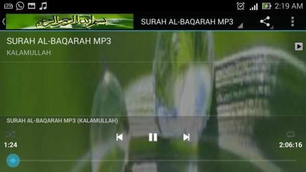 SURAH AL-BAQARAH MP3 screenshot 2