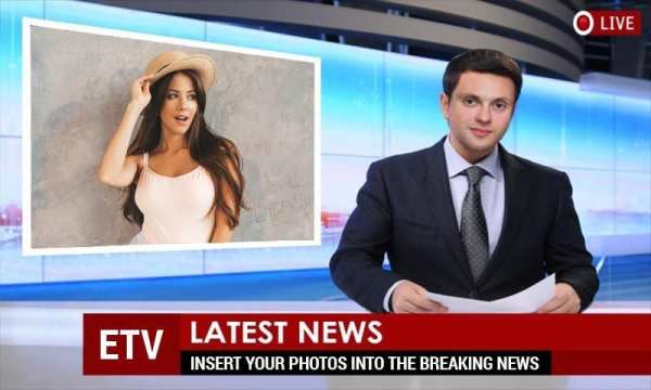 Breaking News Photo Frame Editor screenshot 1
