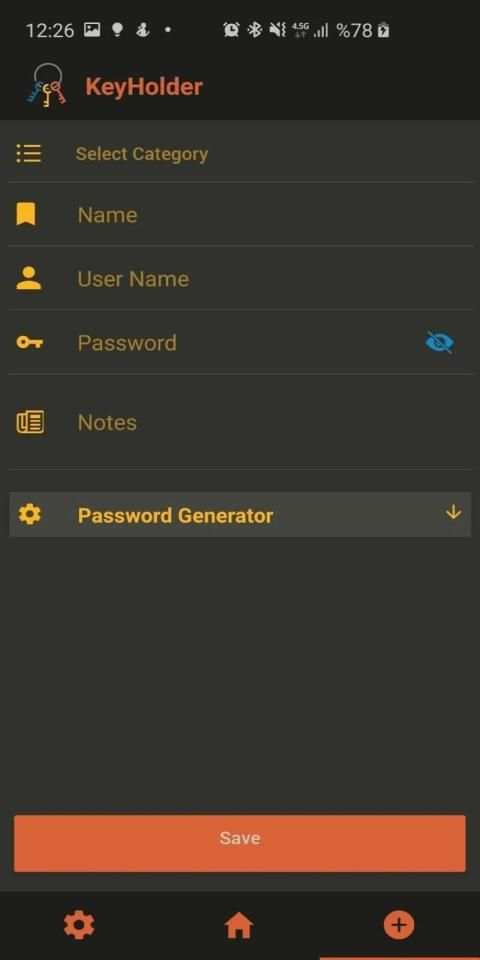 Keyholder screenshot 1