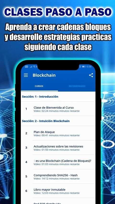 * Curso de Blockchain y Criptomonedas * स्क्रीनशॉट 5