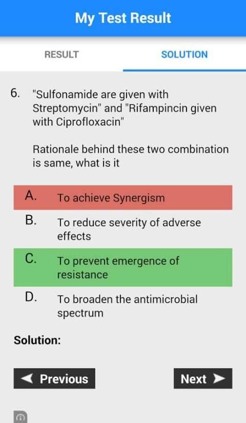 GPAT, NIPER JEE & PHARMA MCQs 5 تصوير الشاشة