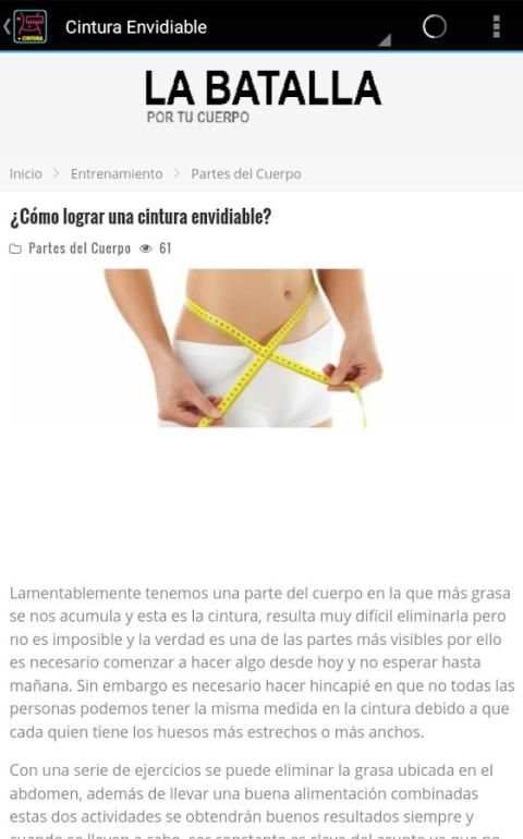 Como Reducir la Cintura Rapido screenshot 2
