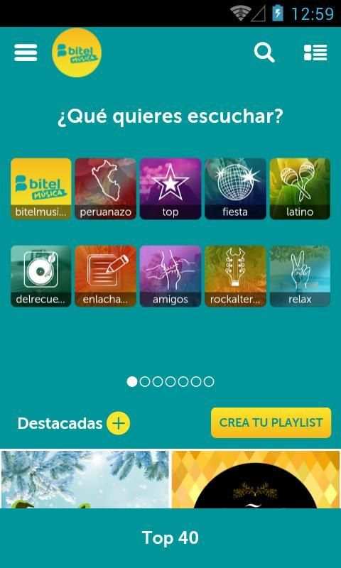 Bitel Música screenshot 4