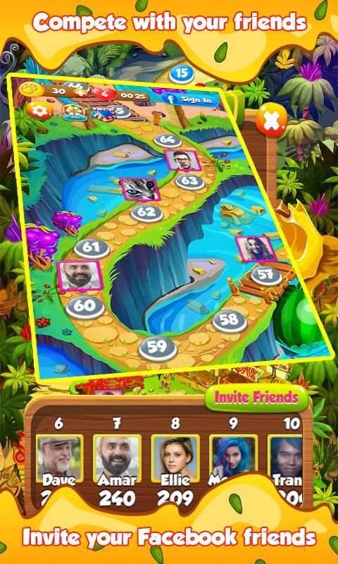 Fruit Crush - Sam's Adventure screenshot 8