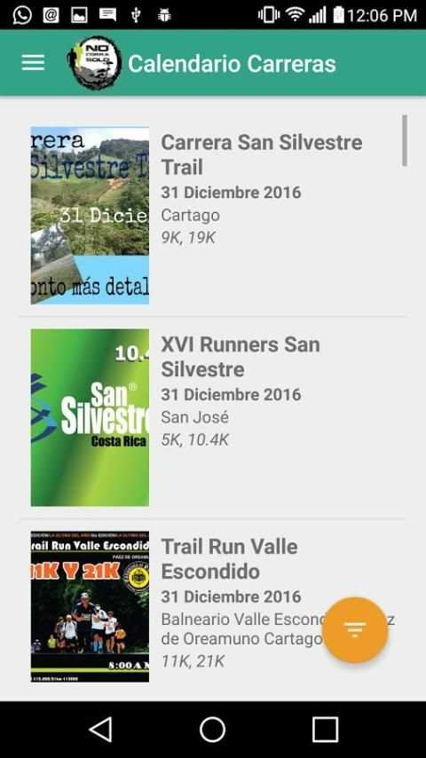 Calendario de Carreras NCS screenshot 4
