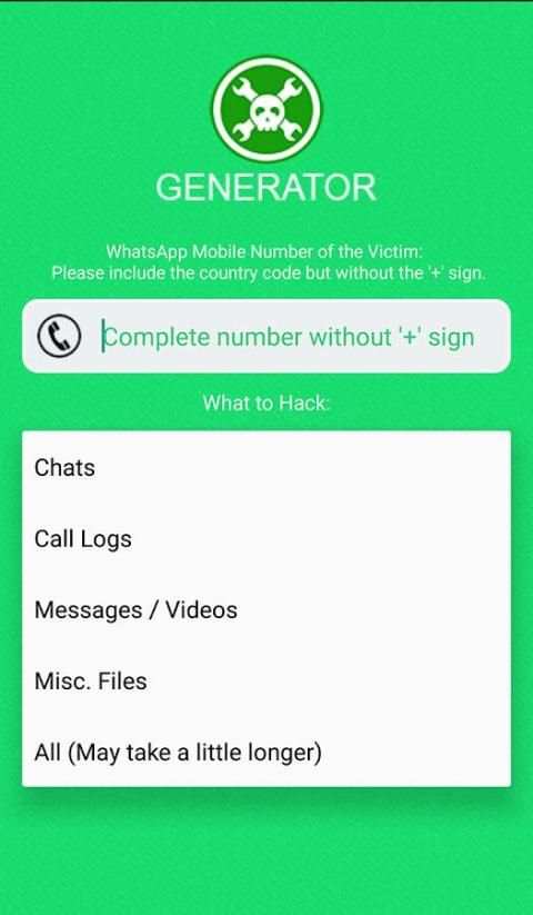 Hack Whatsapp Messenger prank screenshot 4