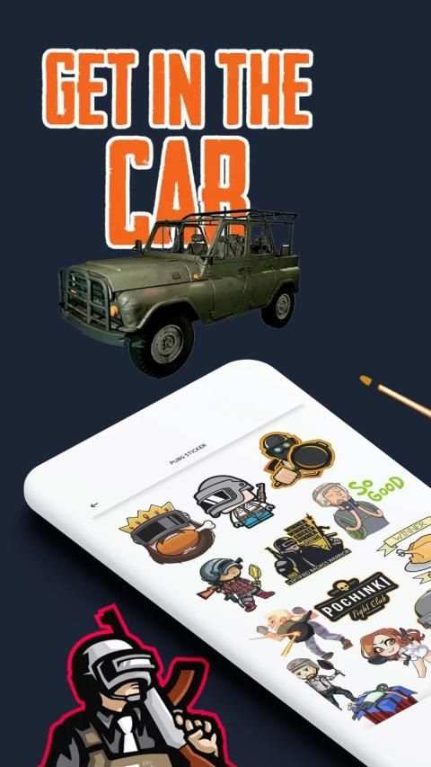 PUBG Stickers for WhatsApp | PUBG Sticker Pack screenshot 5