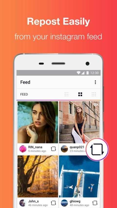 Repost & Regram for Instagram screenshot 5