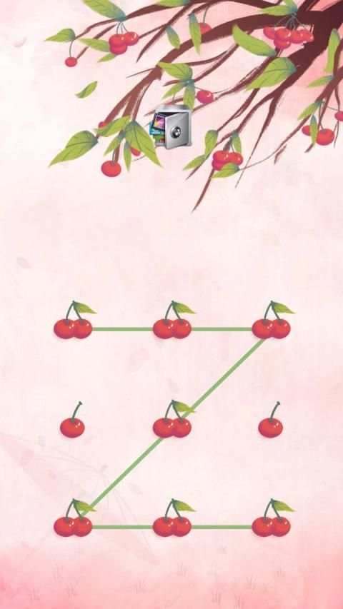 AppLock Theme Cherry – Paid Theme screenshot 4