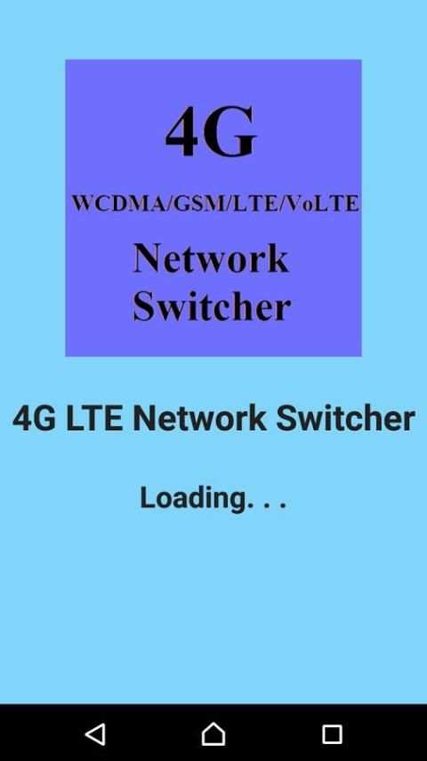 4G LTE Network Switcher screenshot 3