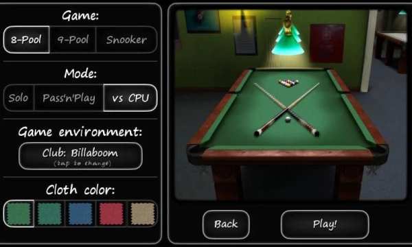 3D Pool game - 3ILLIARDS Free screenshot 1