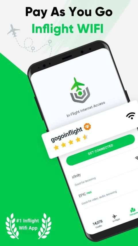 WiFi Coin: GoGo Inflight WiFi AA Inflight Internet स्क्रीनशॉट 10