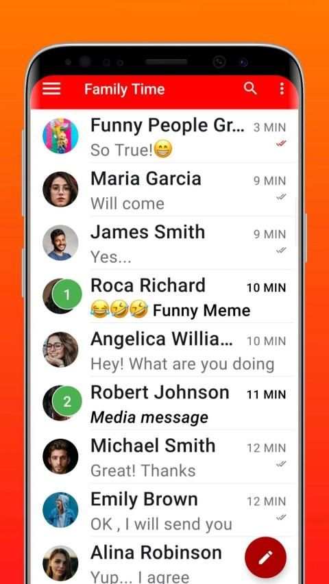 Family Time Messenger: Chat & Video Calls for Free screenshot 7