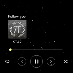 Space mp3 music player icon