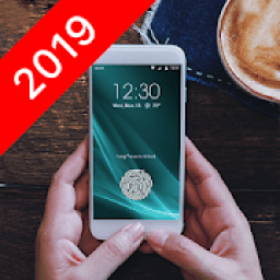 Fingerprint lock screen for prank--Touch ID आइकन