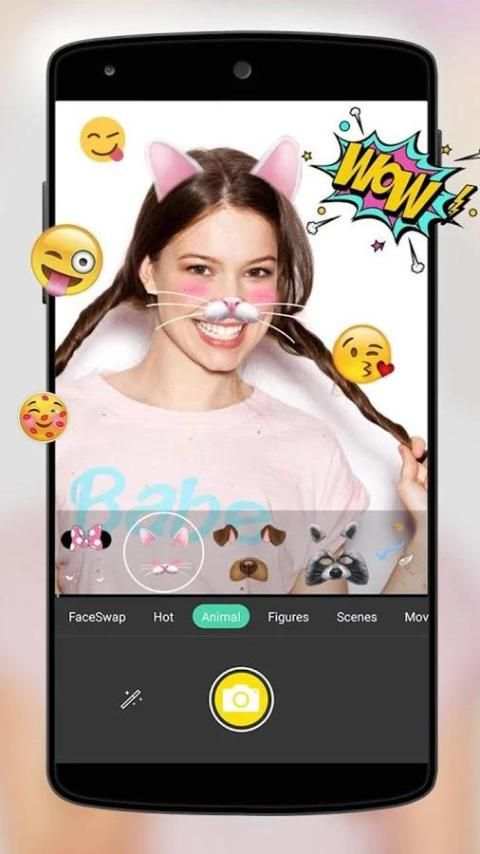 Candy Selfie Photo Snapchat screenshot 3