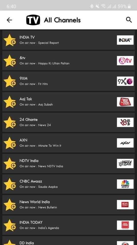 India TV Listing Guide screenshot 2