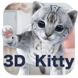 3D Cute Kitty lock screen for you icon