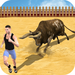 ikon kemarahan banteng berjuang 3d