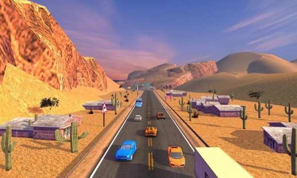 Sahara Car Driving Sim screenshot 3