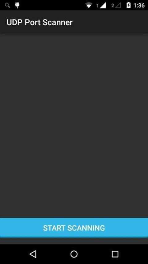 UDP Port Scanner Beta скриншот 4