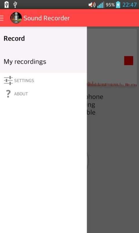 Sound Recorder 6 تصوير الشاشة