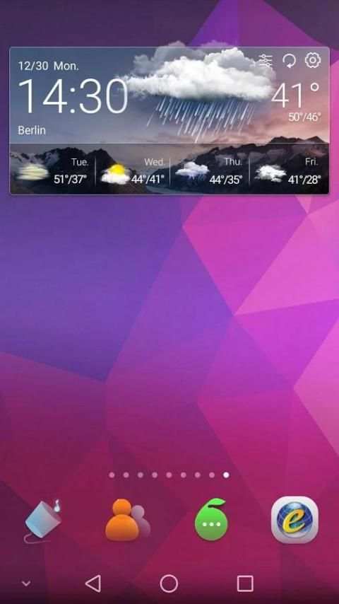 Today's Weather screenshot 2