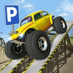 Obstacle Course Car Parking icon