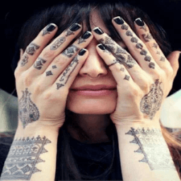 Tattoo for girls أيقونة